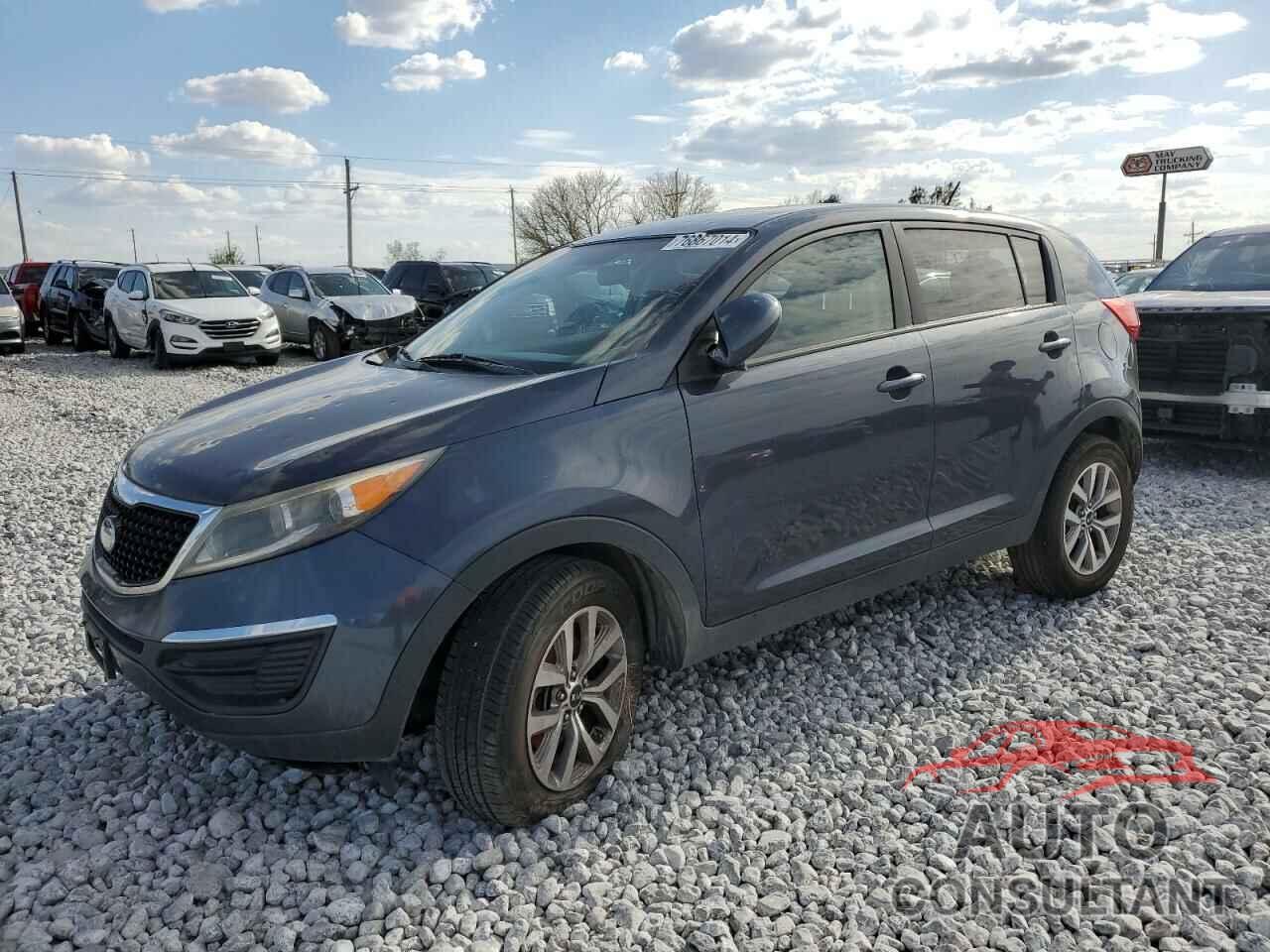 KIA SPORTAGE 2014 - KNDPB3AC2E7562905