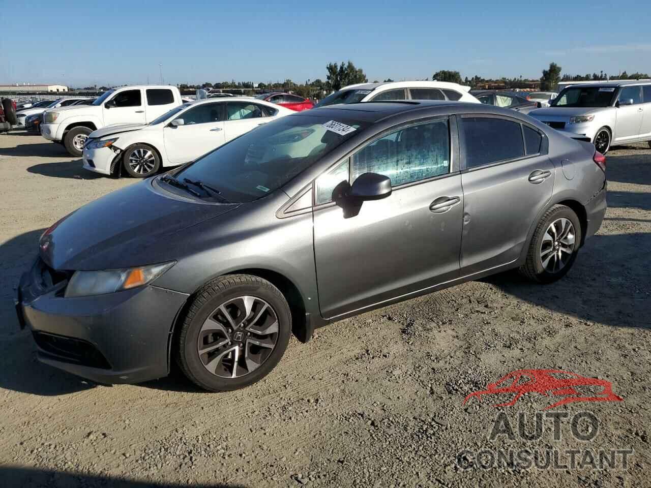 HONDA CIVIC 2013 - 19XFB2F86DE247453