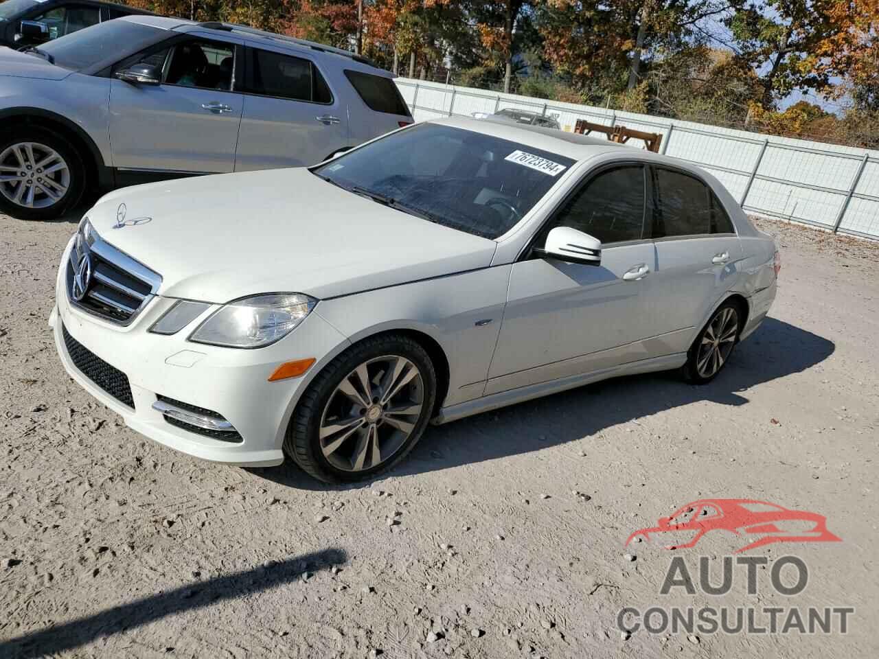 MERCEDES-BENZ E-CLASS 2012 - WDDHF8JB4CA520805