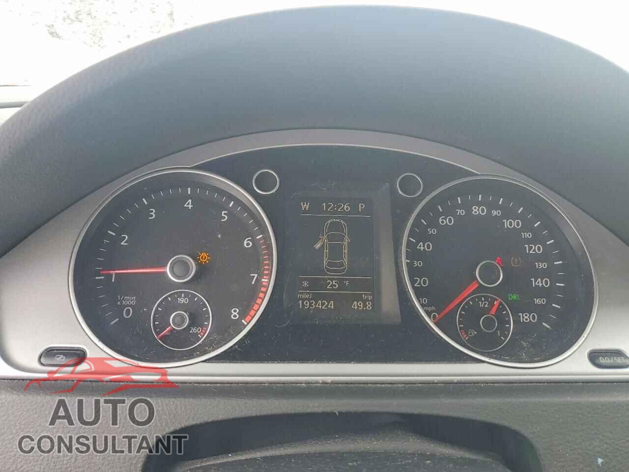 VOLKSWAGEN CC 2012 - WVWMP7AN2CE540585