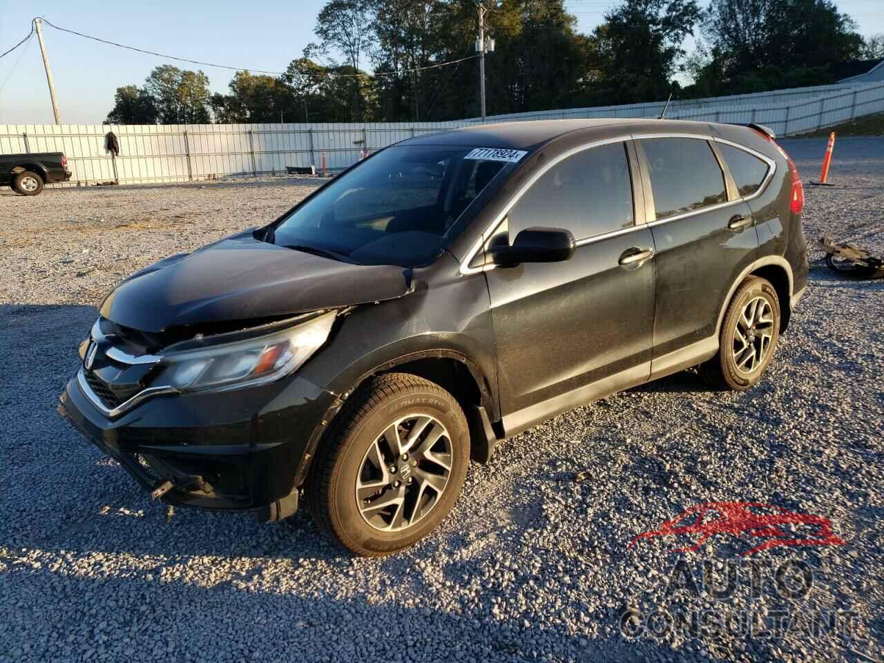 HONDA CRV 2016 - 5J6RM4H45GL049661