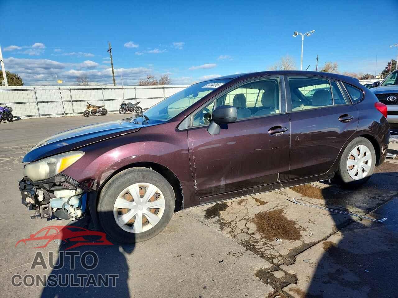 SUBARU IMPREZA 2013 - JF1GPAA62D2859237