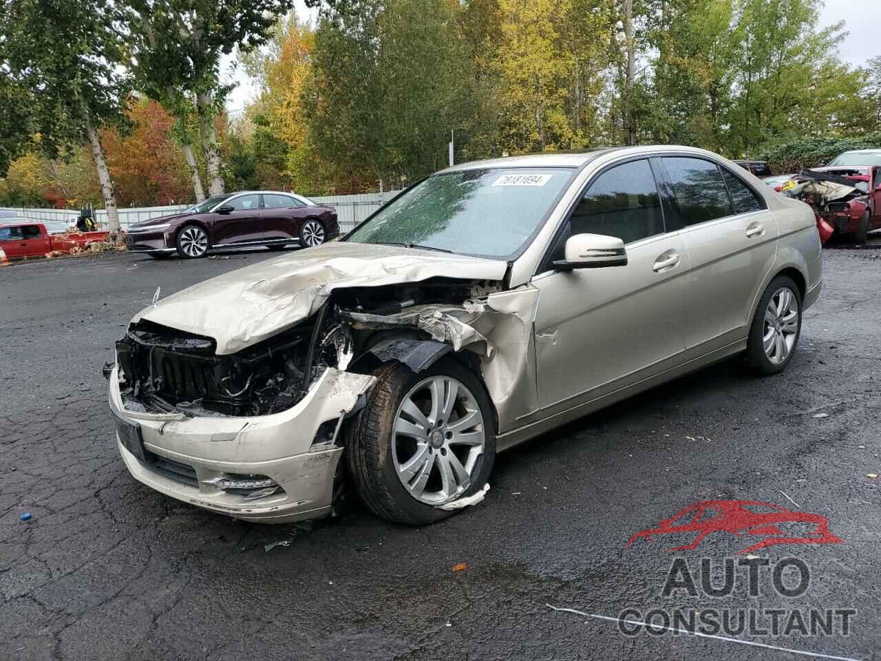 MERCEDES-BENZ C-CLASS 2011 - WDDGF8BB4BR158274