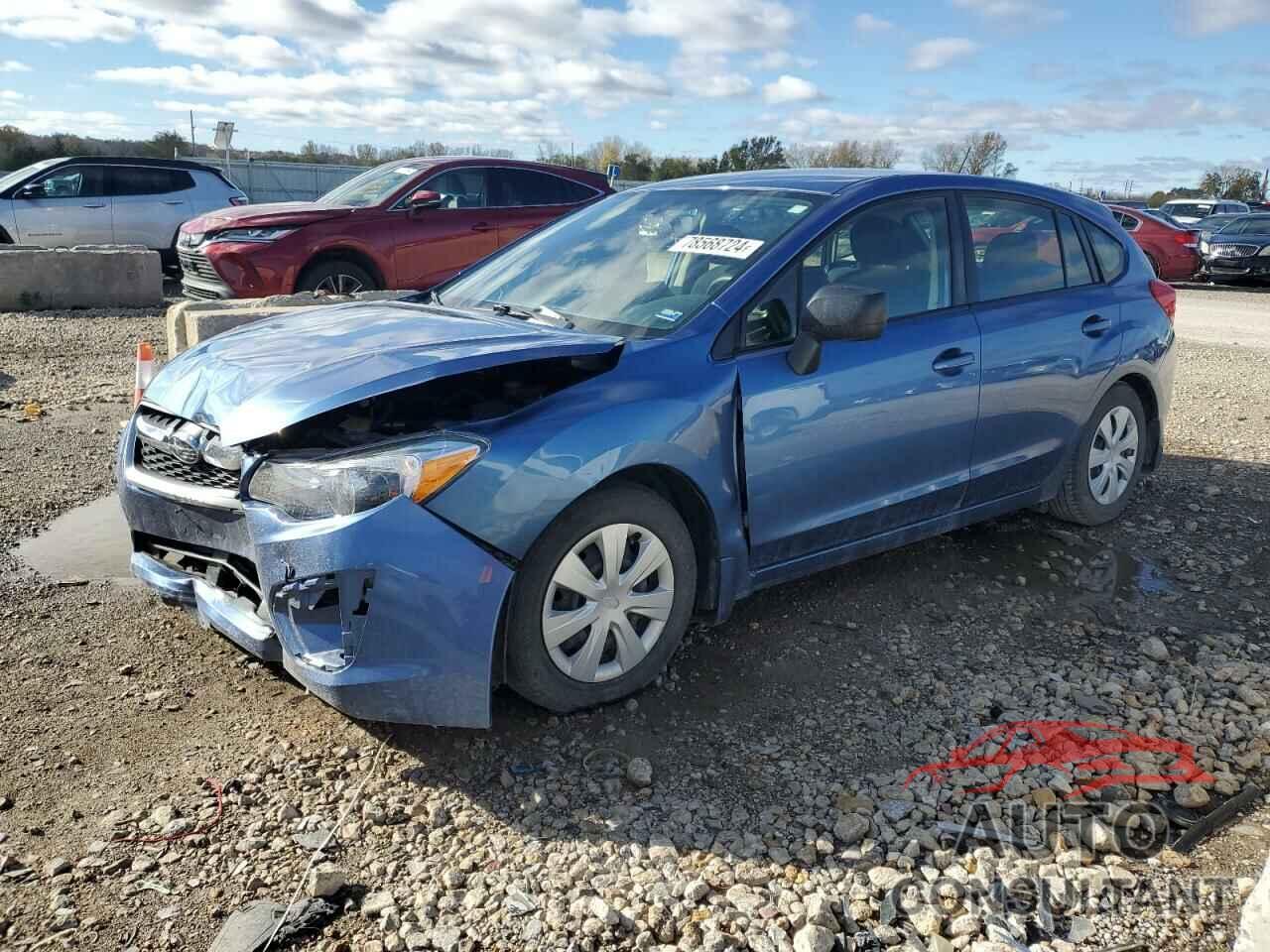 SUBARU IMPREZA 2014 - JF1GPAA64E8245465