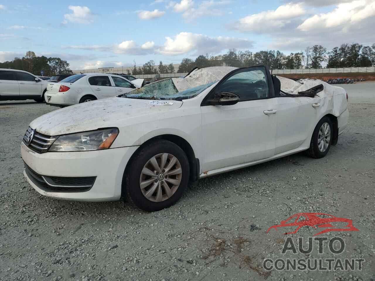 VOLKSWAGEN PASSAT 2012 - 1VWAP7A39CC101667