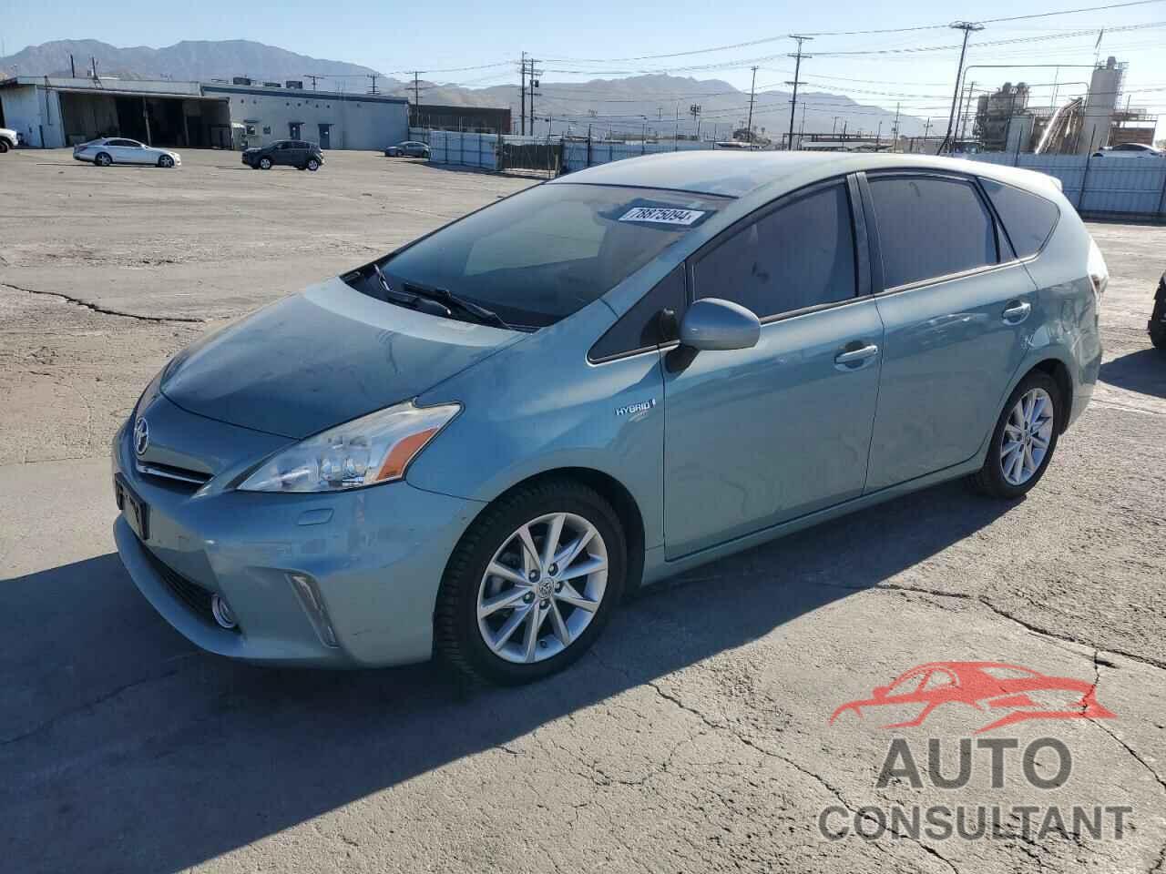 TOYOTA PRIUS 2014 - JTDZN3EU5E3326601