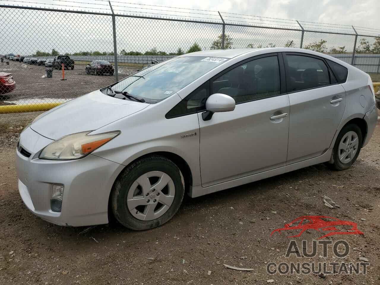 TOYOTA PRIUS 2011 - JTDKN3DU6B1372013