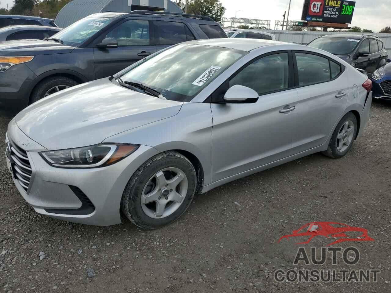 HYUNDAI ELANTRA 2017 - 5NPD74LF5HH208362