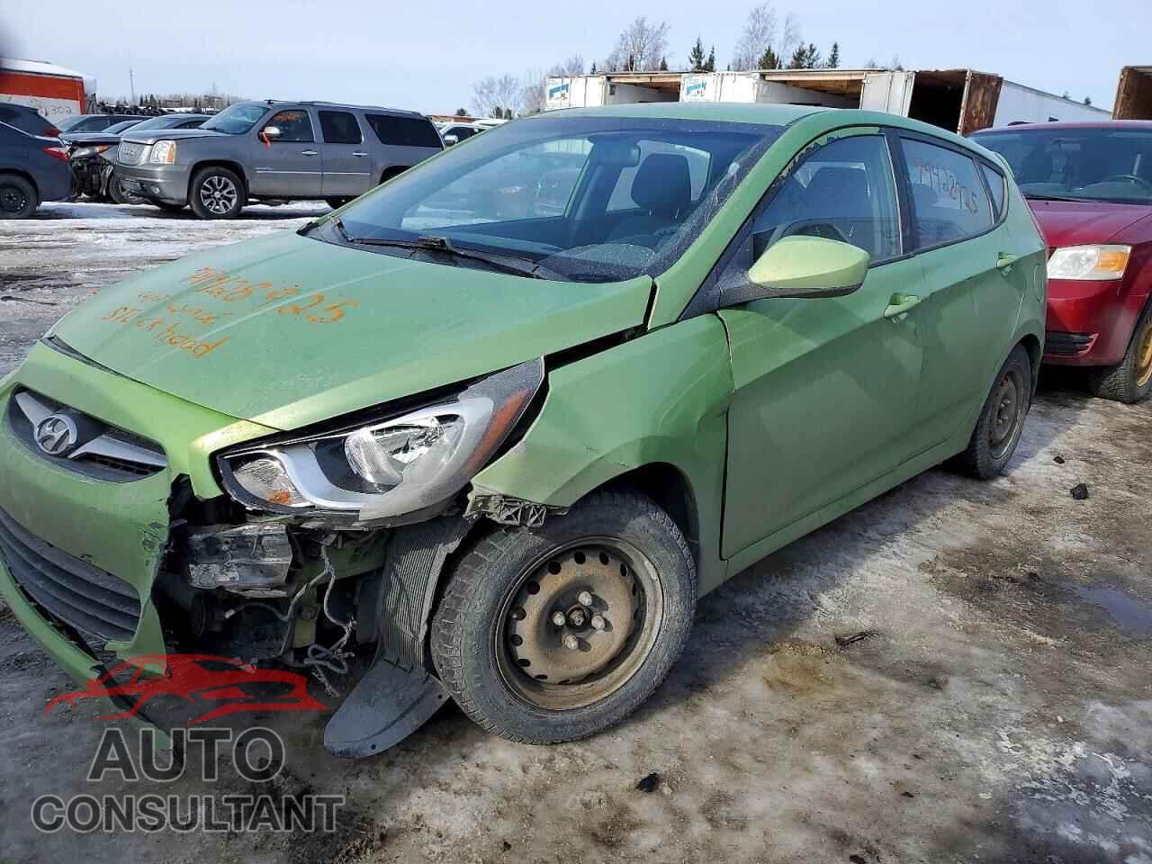 HYUNDAI ACCENT 2013 - KMHCT5AE5DU110760