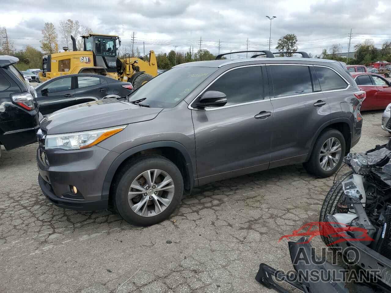 TOYOTA HIGHLANDER 2015 - 5TDJKRFH4FS118171