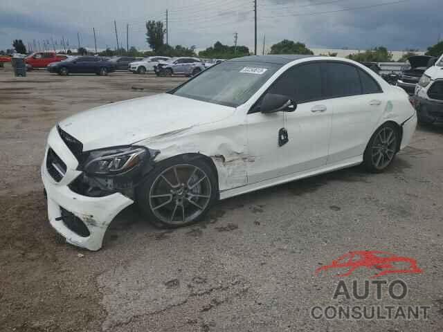 MERCEDES-BENZ C-CLASS 2017 - 55SWF6EB4HU188605