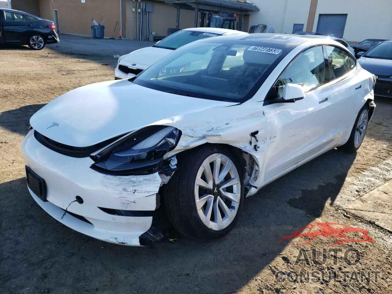 TESLA MODEL 3 2022 - 5YJ3E1EA6NF145137