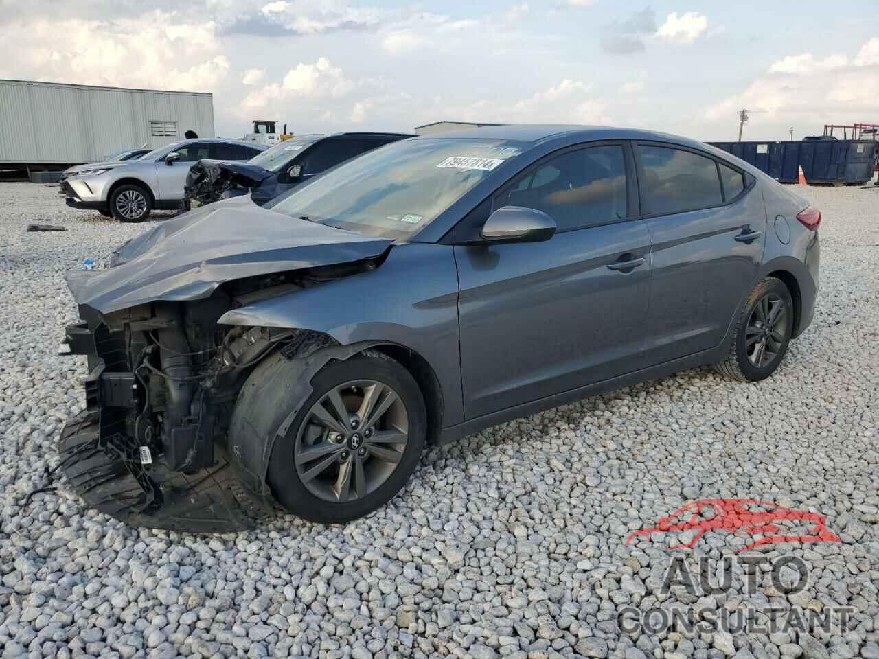 HYUNDAI ELANTRA 2018 - 5NPD84LF0JH280217