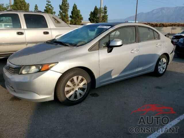 HONDA CIVIC 2012 - 19XFB2F50CE343566