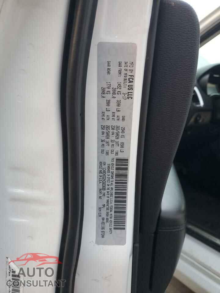 DODGE DURANGO 2017 - 1C4RDHDG2HC823699