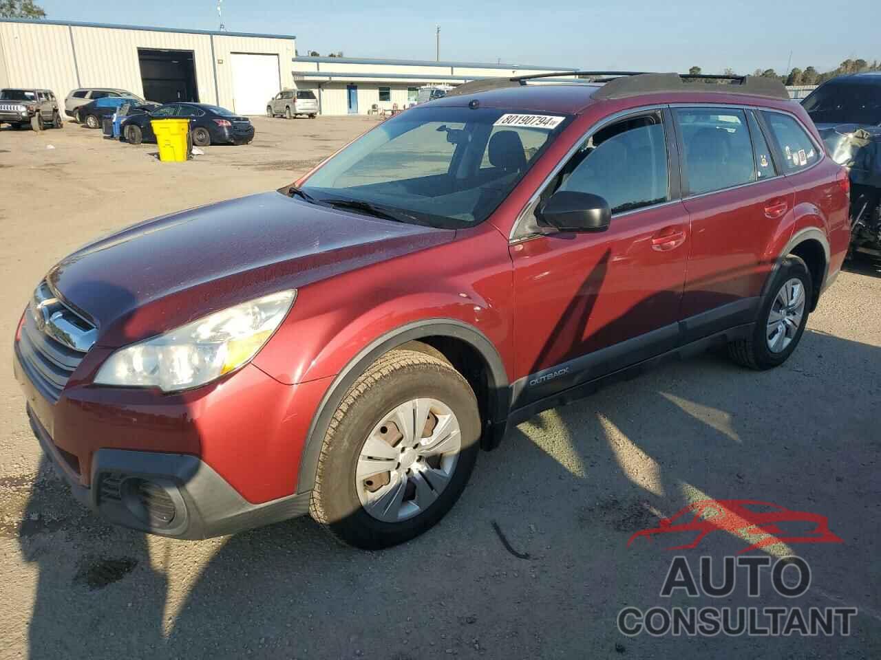 SUBARU OUTBACK 2013 - 4S4BRBAC8D3247379