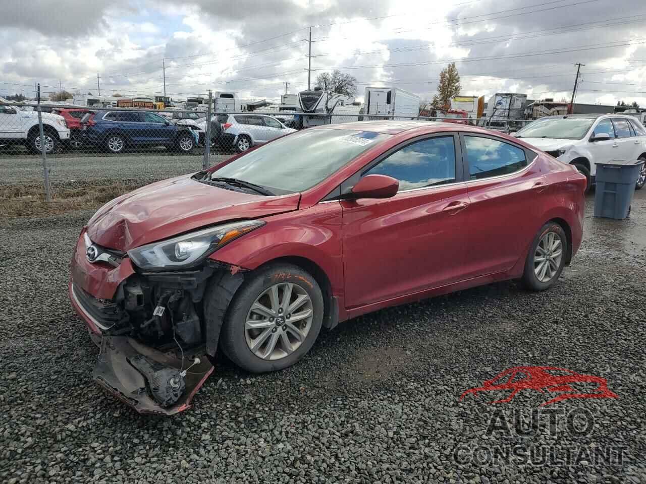 HYUNDAI ELANTRA 2015 - 5NPDH4AE5FH592759