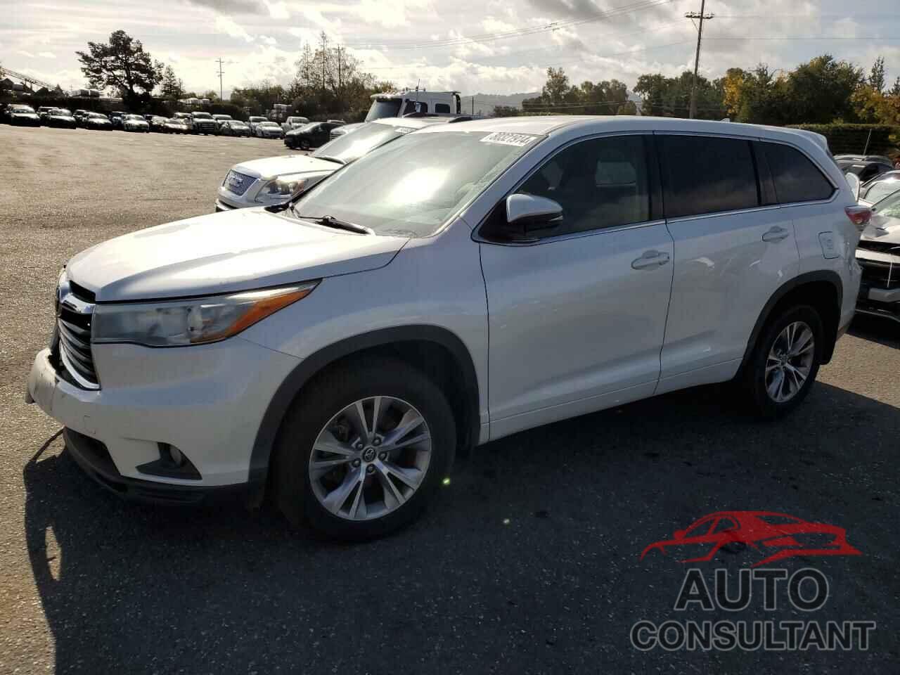 TOYOTA HIGHLANDER 2016 - 5TDBKRFH0GS281325