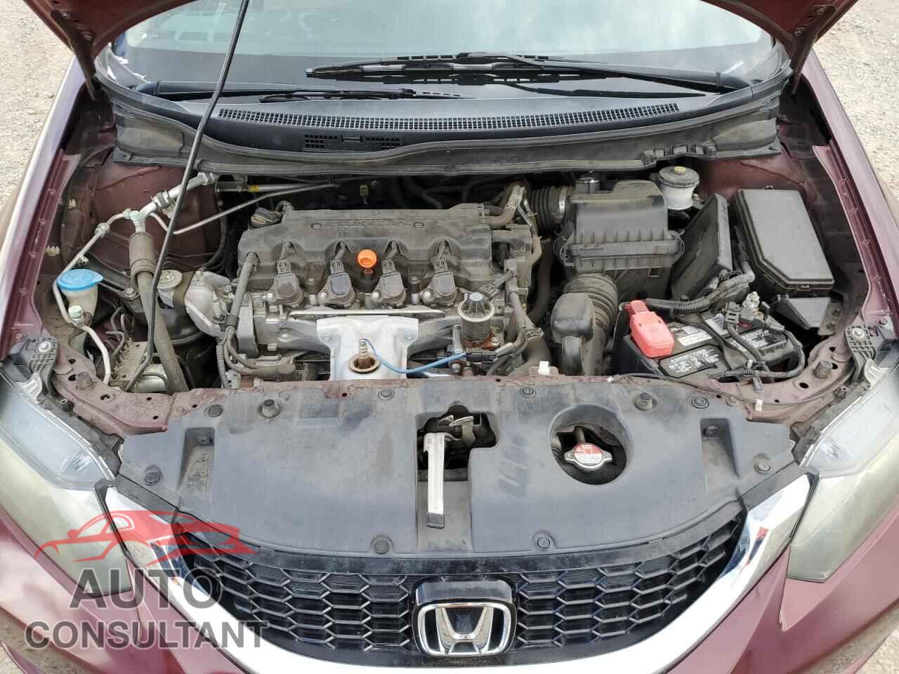 HONDA CIVIC 2013 - 19XFB2F85DE274725