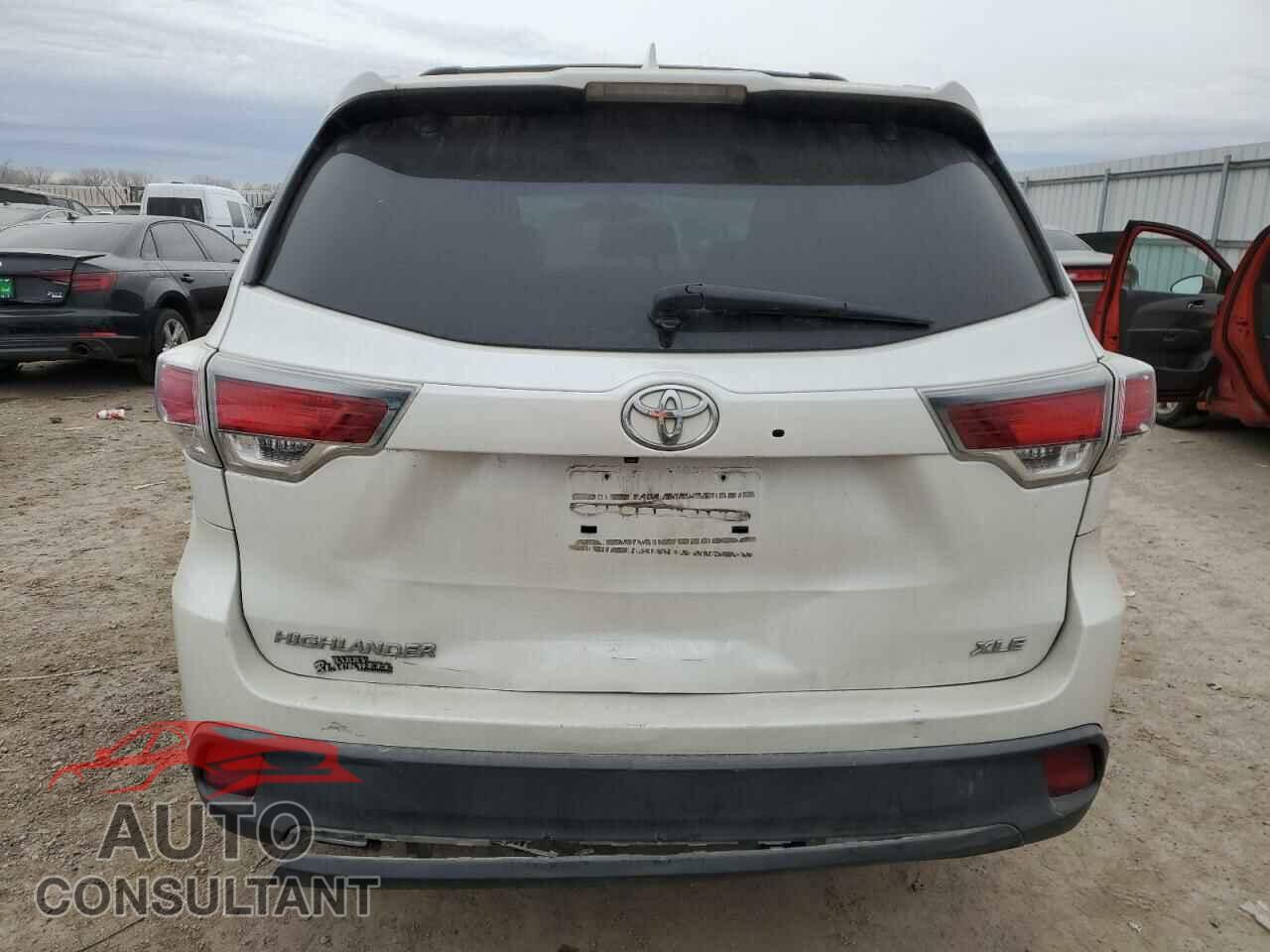 TOYOTA HIGHLANDER 2015 - 5TDKKRFH7FS098423