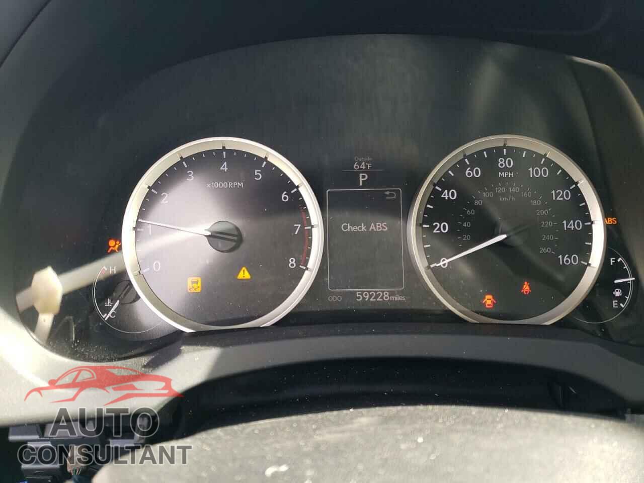 LEXUS IS 2014 - JTHBE1D23E5001325