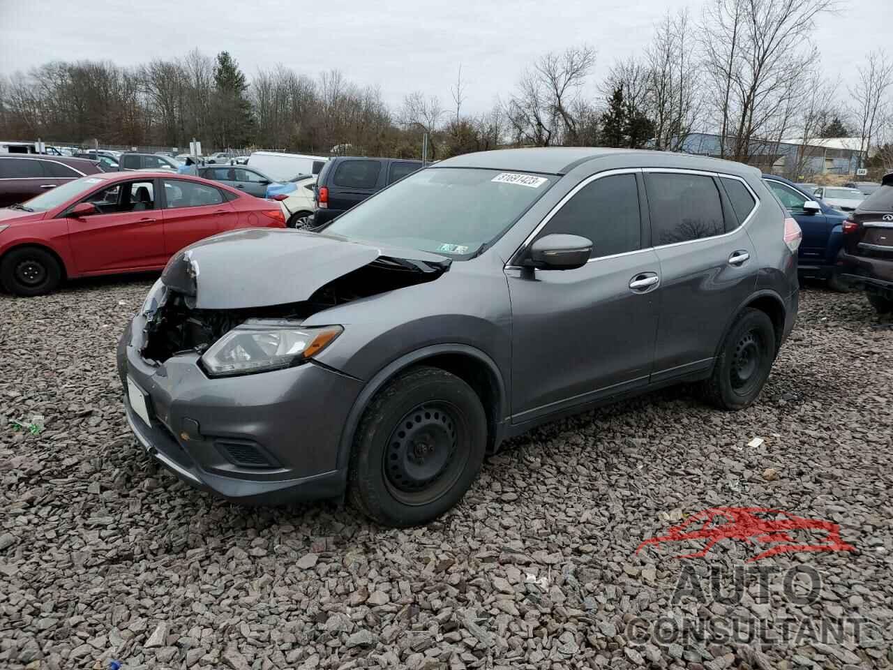 NISSAN ROGUE 2015 - KNMAT2MV0FP512841