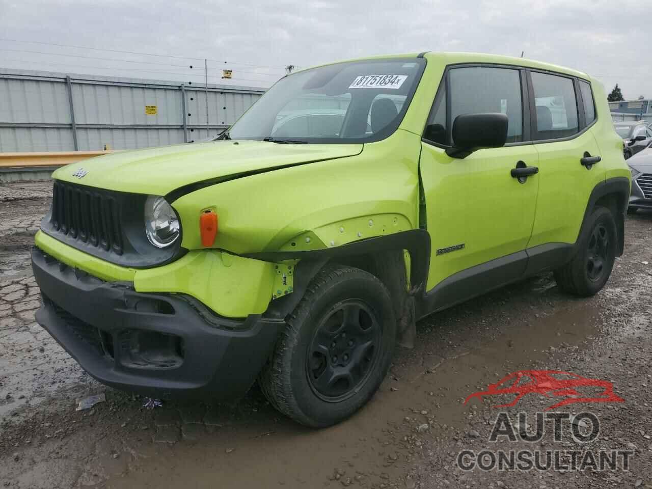 JEEP RENEGADE 2017 - ZACCJBAB9HPF09791