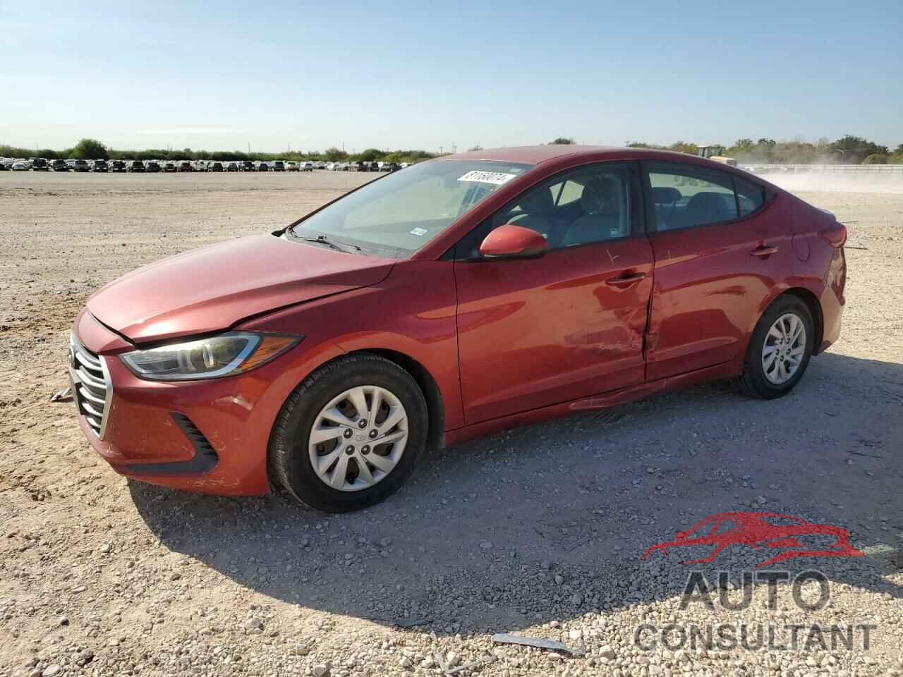 HYUNDAI ELANTRA 2017 - 5NPD74LF5HH164458