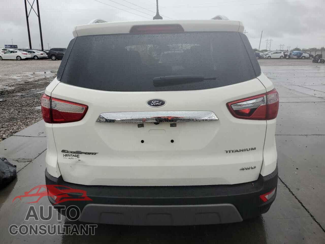 FORD ECOSPORT 2021 - MAJ6S3KLXMC401367