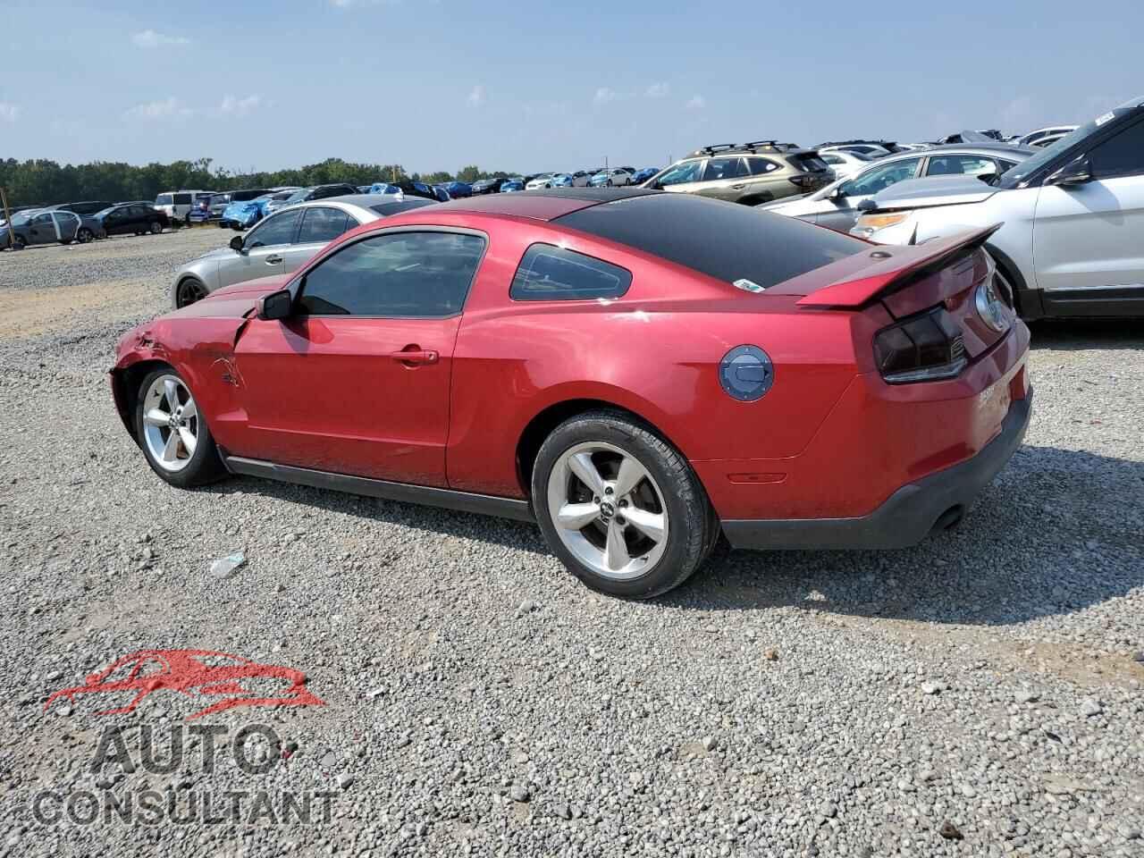 FORD MUSTANG 2012 - 1ZVBP8CF3C5257726