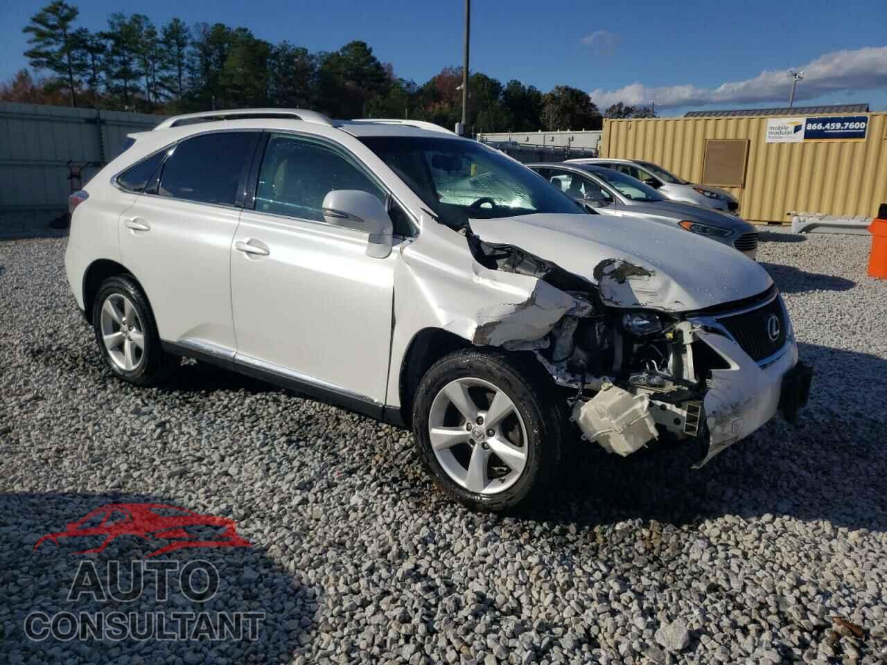 LEXUS RX350 2010 - 2T2BK1BA4AC041541