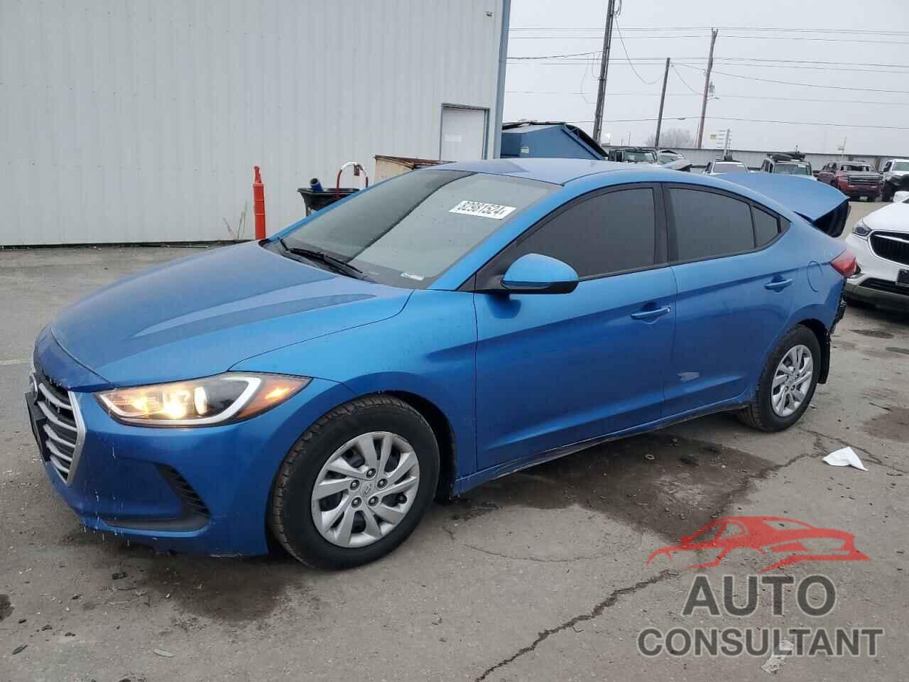 HYUNDAI ELANTRA 2017 - KMHD74LF4HU135633