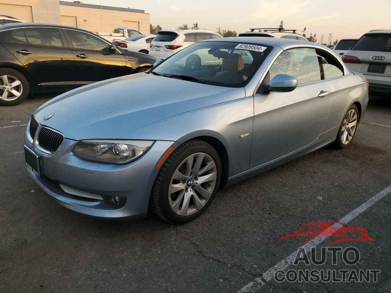 BMW 3 SERIES 2012 - WBADW3C58CE821568