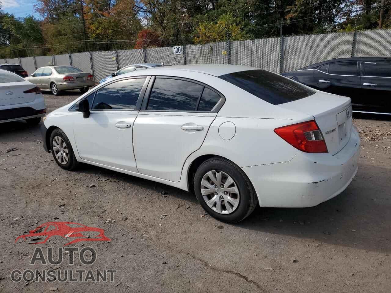 HONDA CIVIC 2012 - 19XFB2F56CE342647