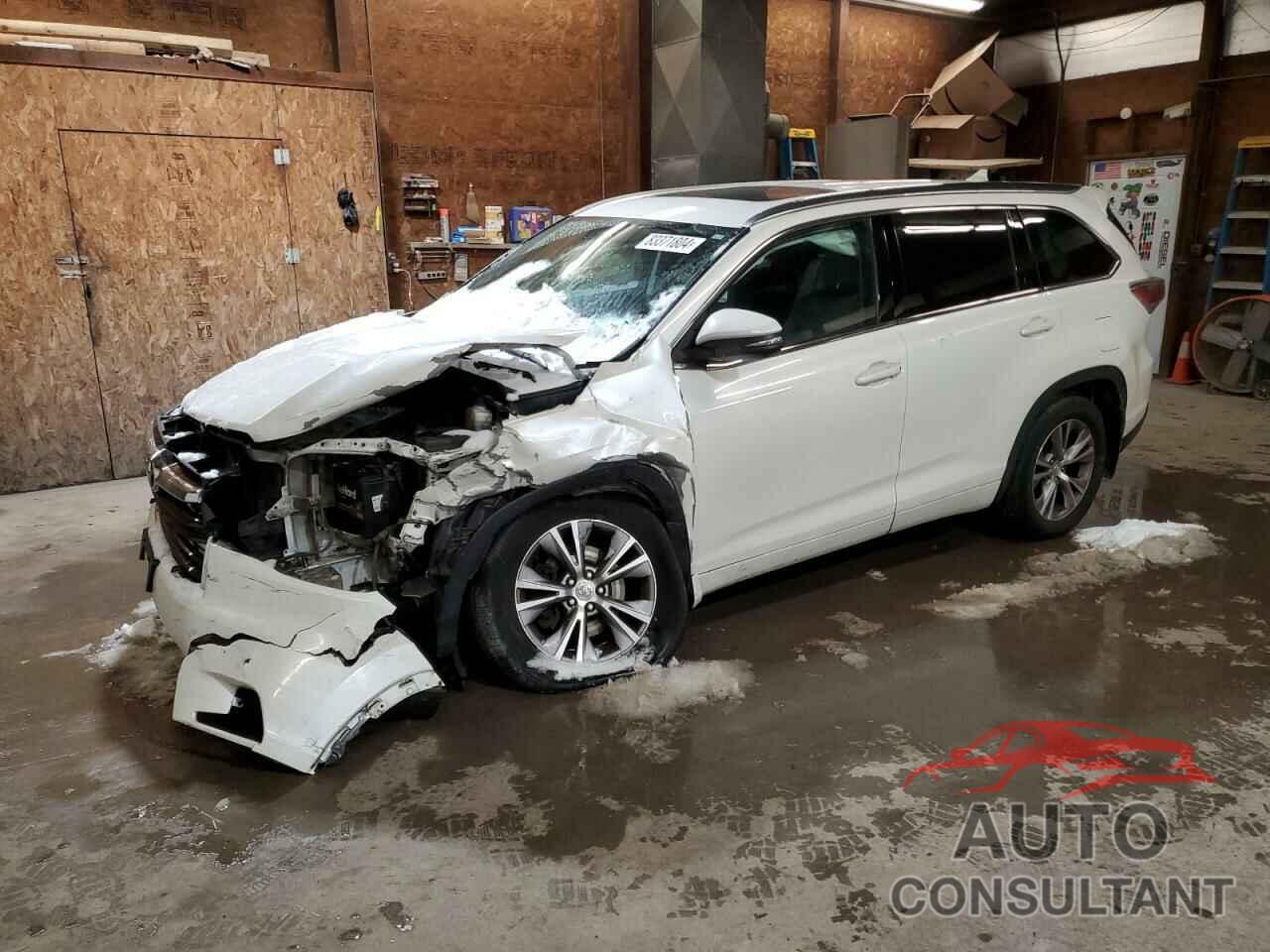 TOYOTA HIGHLANDER 2015 - 5TDJKRFH6FS104448