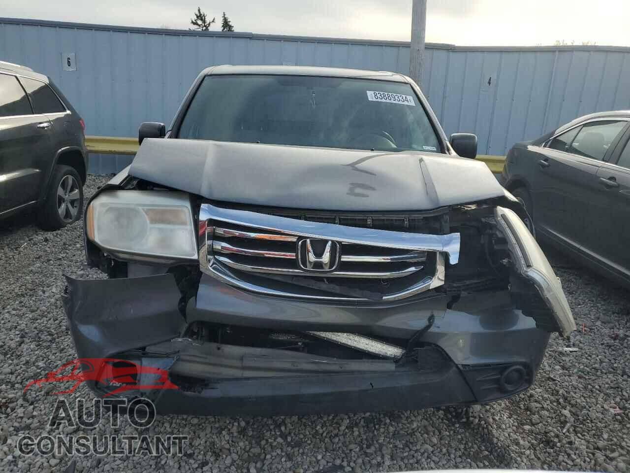 HONDA PILOT 2013 - 5FNYF3H2XDB013449