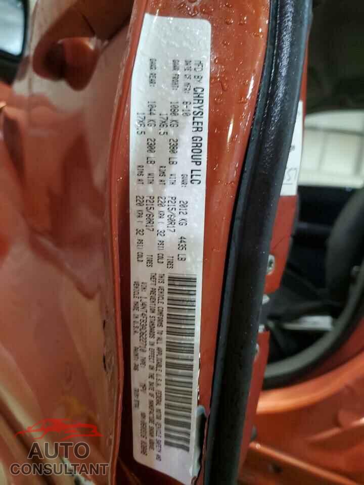 JEEP COMPASS 2010 - 1J4NT4FB3AD622710
