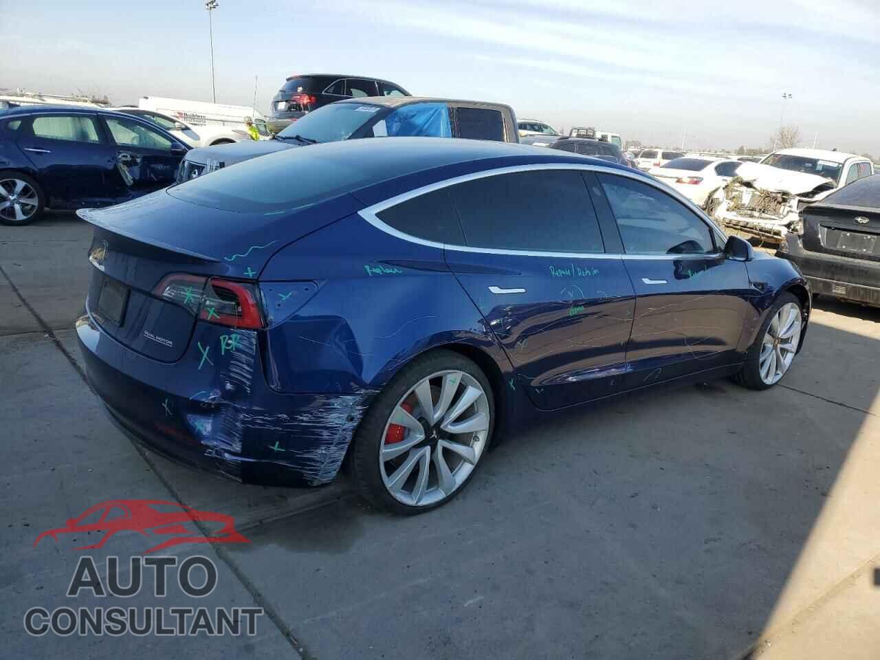 TESLA MODEL 3 2019 - 5YJ3E1EB4KF392936
