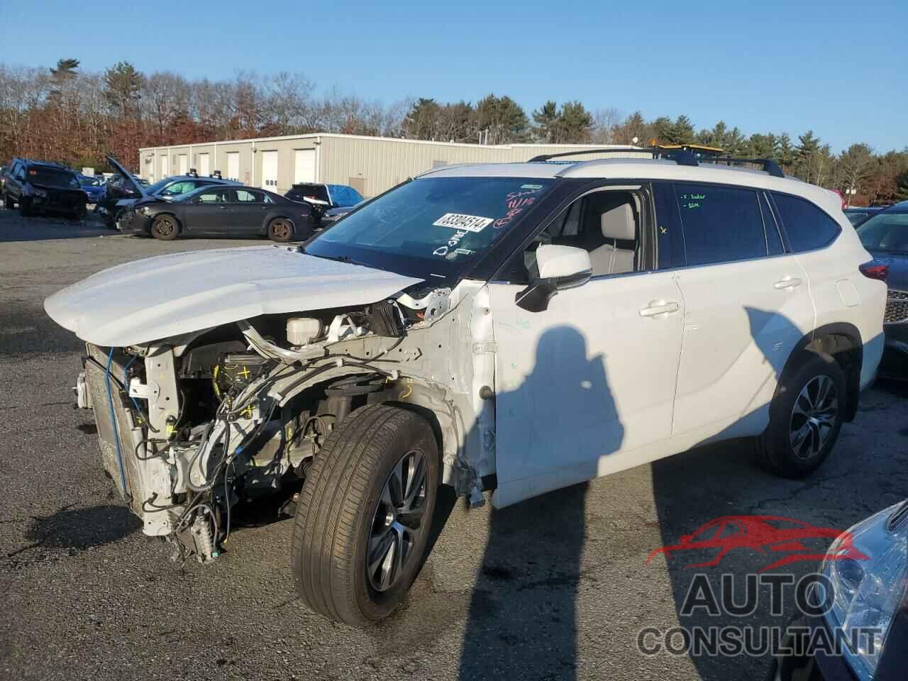 TOYOTA HIGHLANDER 2022 - 5TDHZRBH0NS182819