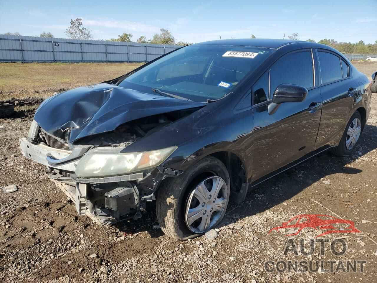 HONDA CIVIC 2014 - 19XFB2F51EE262711