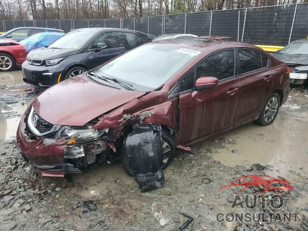 HONDA CIVIC 2015 - 19XFB2F86FE252154