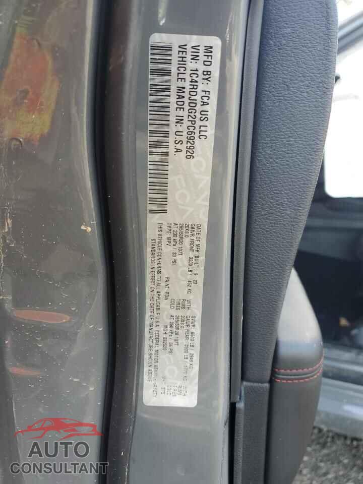 DODGE DURANGO 2023 - 1C4RDJDG2PC692926
