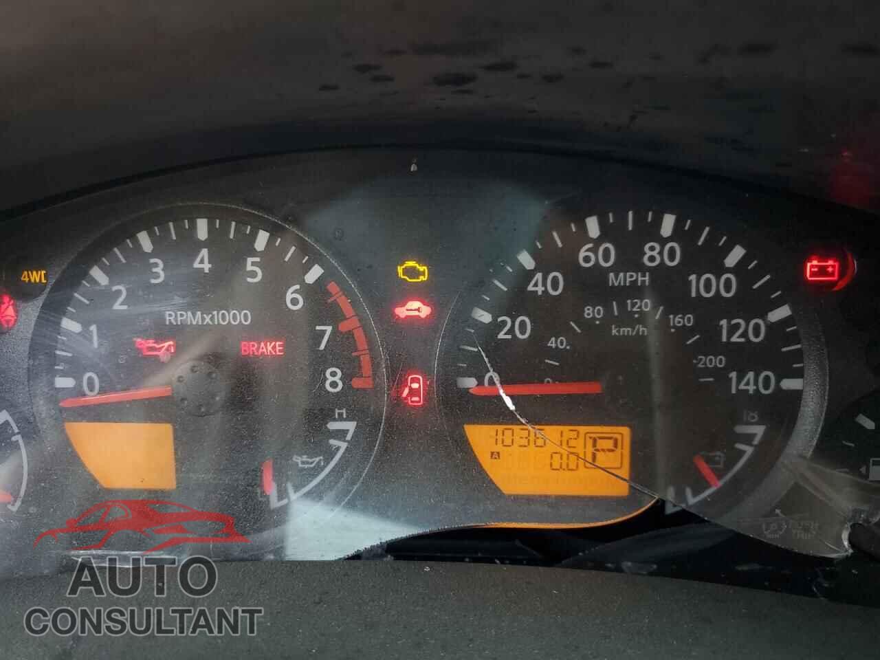NISSAN FRONTIER 2012 - 1N6AD0EVXCC482425