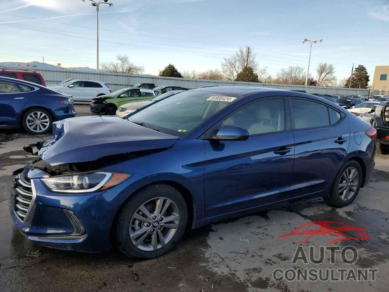 HYUNDAI ELANTRA 2018 - 5NPD84LF7JH229300