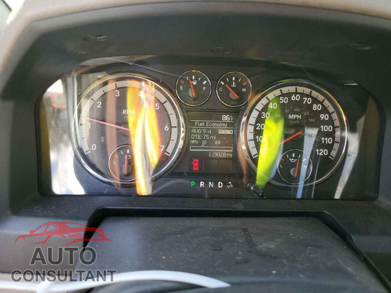 DODGE RAM 1500 2012 - 1C6RD6KT2CS300404