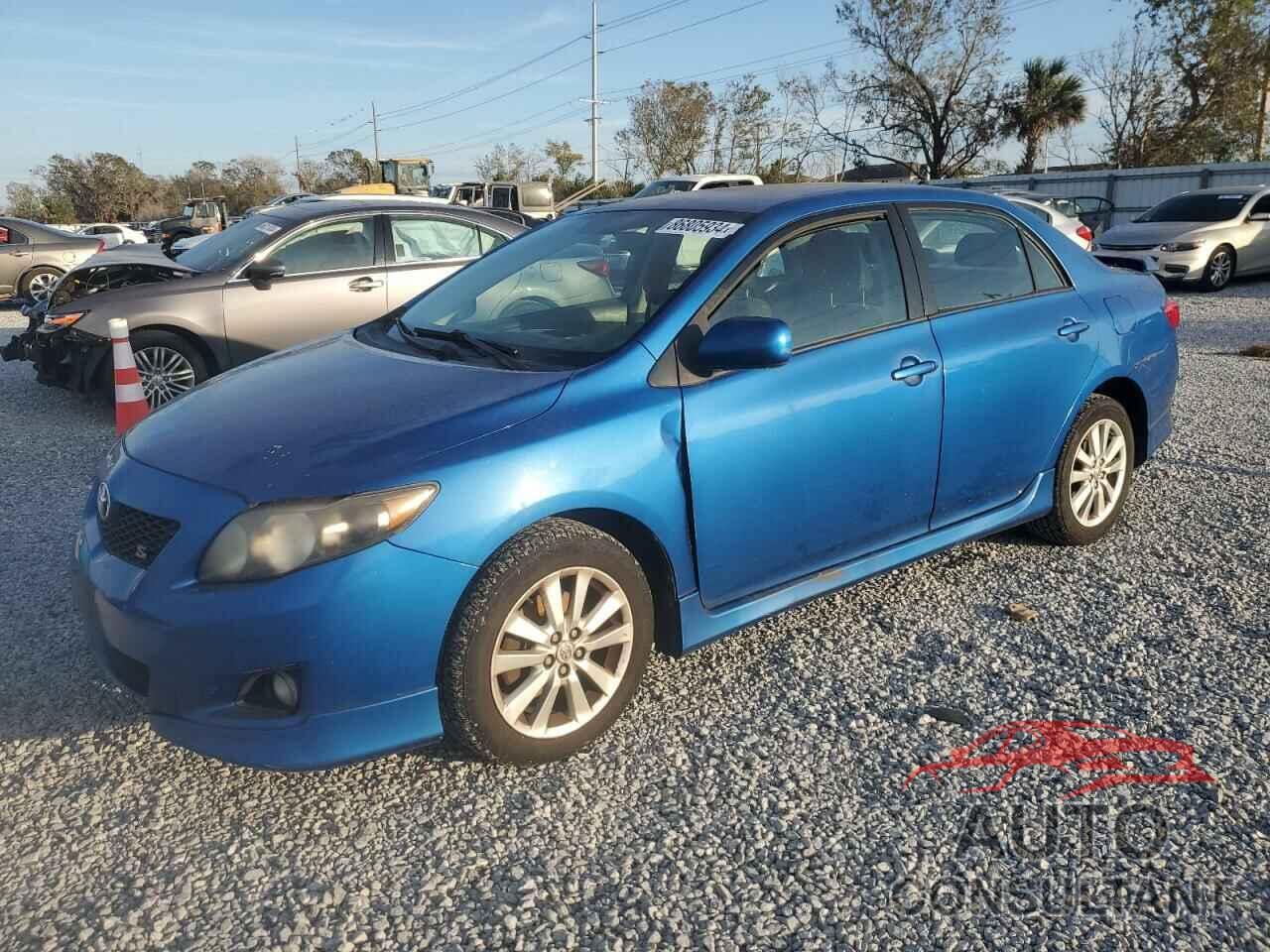 TOYOTA COROLLA 2010 - 2T1BU4EE9AC468258