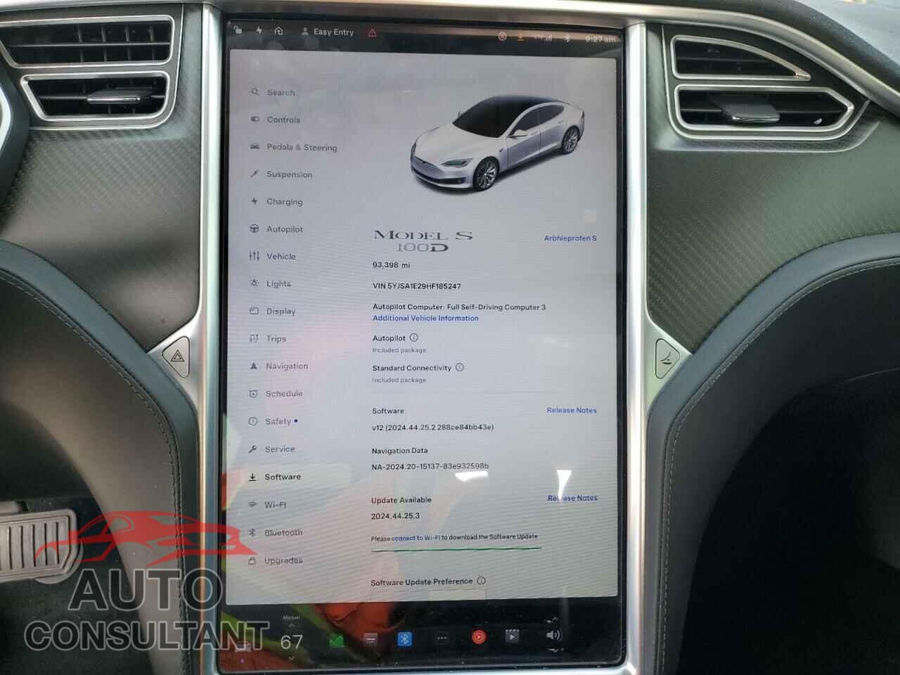 TESLA MODEL S 2017 - 5YJSA1E29HF185247