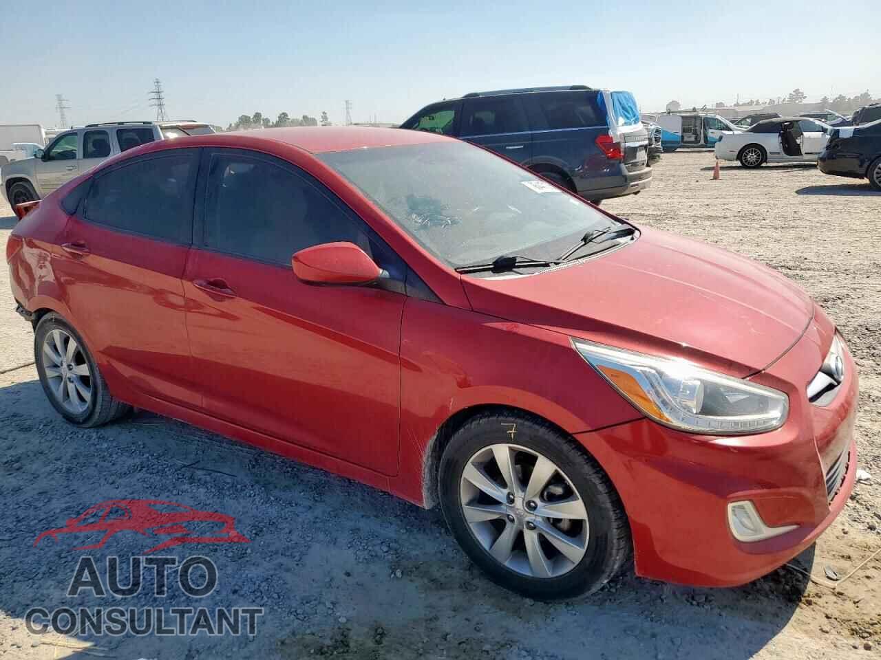 HYUNDAI ACCENT 2014 - KMHCU4AE5EU751433