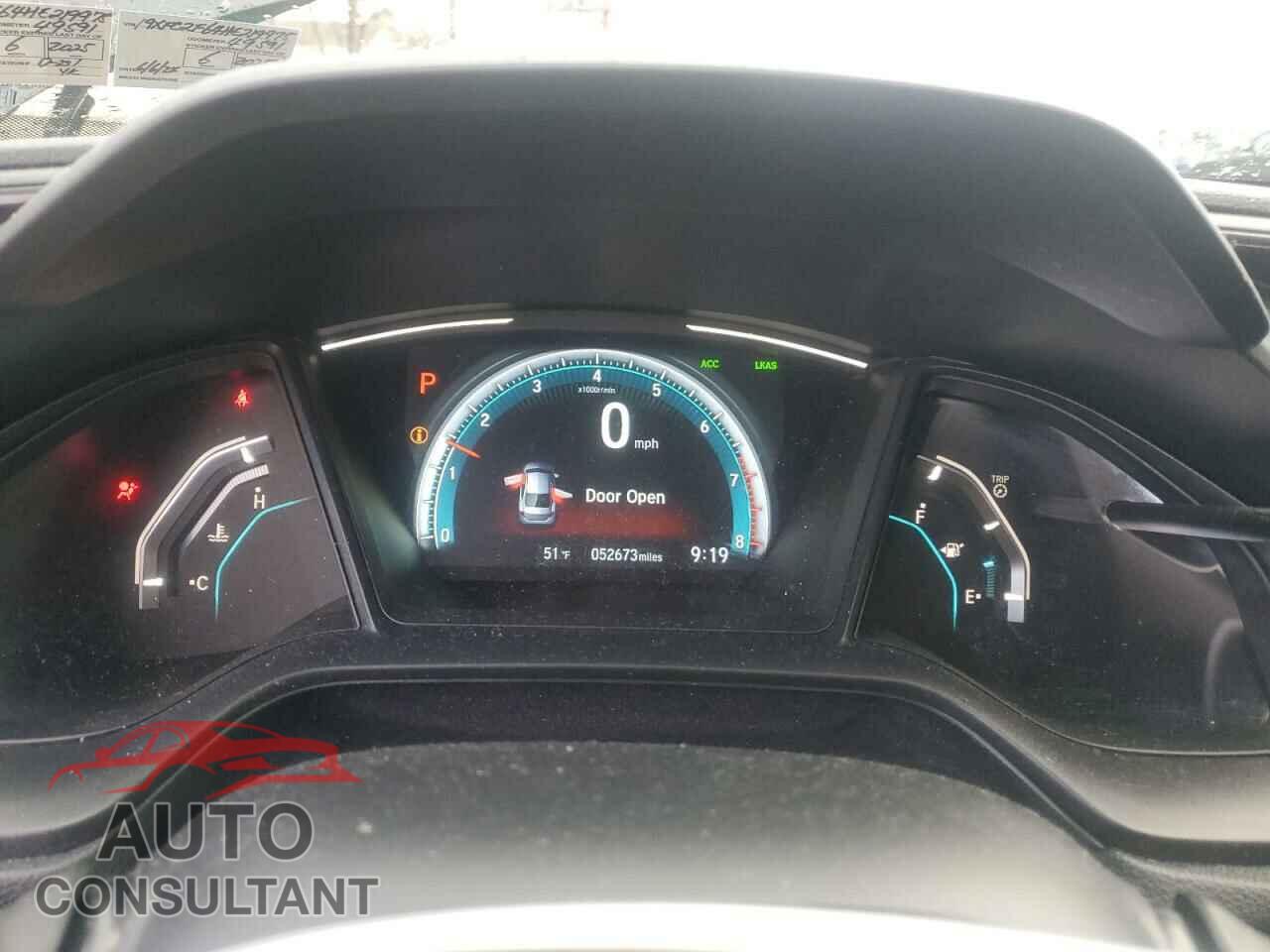HONDA CIVIC 2017 - 19XFC2F64HE219975