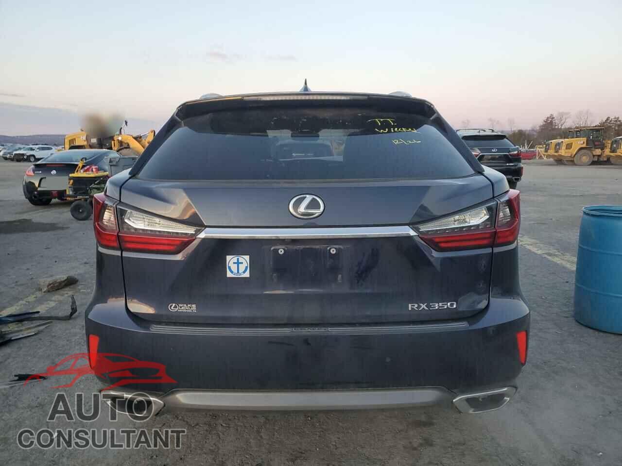 LEXUS RX350 2017 - 2T2BZMCA0HC120078
